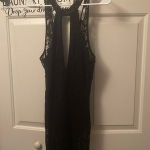 Charlotte Russe  mesh wide leg jumper